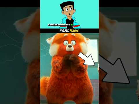 VOCÊ PERCEBEU ESSE DETALHE NO FILME RED: CRESCER É UMA FERA? #shorts