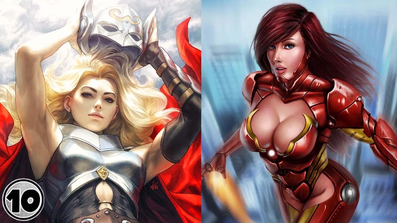 Top 10 Gender Bended Superheroes