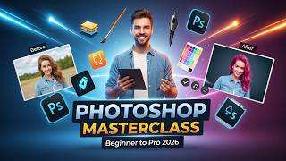 Ultimate Photoshop Training: From Beginner to Pro 2026 Full Course | Only Photoshop Course You Need