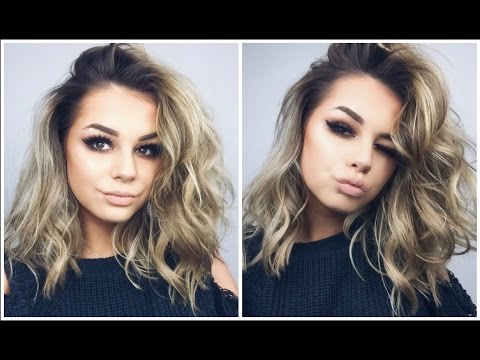 HOW I CURL MY HAIR 2 WAYS | CURLERS AND STRAIGHTENERS