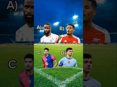 who would you choose?🤔Husanov vs Saliba vs Aroujo vs Rudiger''