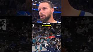 Steph Curry the Future is in Good hands with Cooper Flagg #cooperflagg #nba #shorts