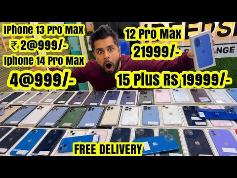 Winter iPhone Sale 15 Plus 19999/- 13 Pro max 29999/- 15 Pro max 72999/- Second hand iphone