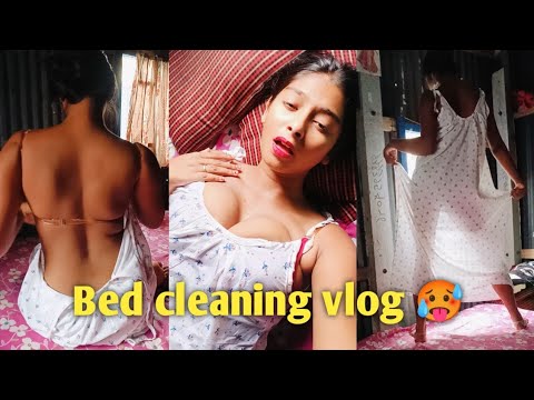 bed cleaning vlog #banglavlog #lifestylevlog #daliyvlog #youtubevideo