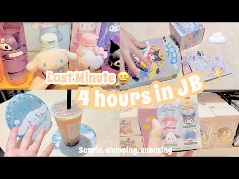 Us being spontaneous ✨ JB Trip 💗🎀  Sanrio shopping vlog