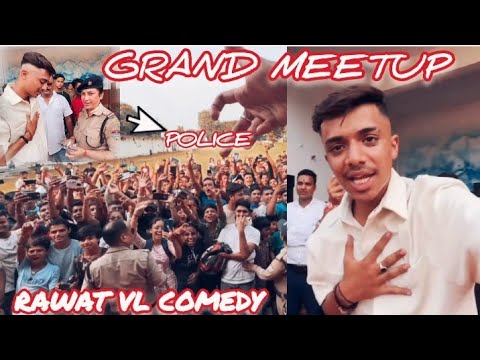 Rawatvlcomedy grand meetup in haldwani @RawatVlComedy