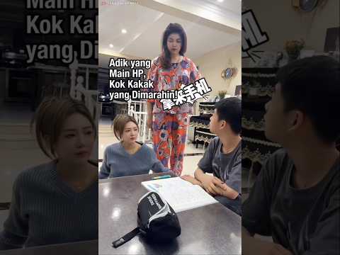 Yang Main HP Adik, Eh Kakaknya yang Ditendang! 😭🤣 #lucu #funny #ngakak #kocak