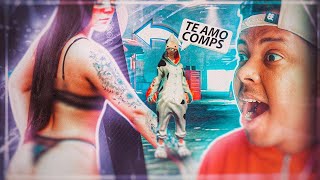 JOGANDO COM A VIZINHA🔥 FREE FIRE AO VIVO 🔥  NOVA TEMPORADA 🔥  VEMM 😈
