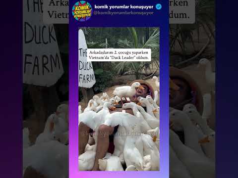 Siz de duck leader olmak ister misiniz ? #komikyorumlar #komikvideolar #shortvideo #shorts