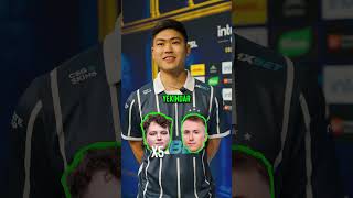 Who sits the closest to the monitor?