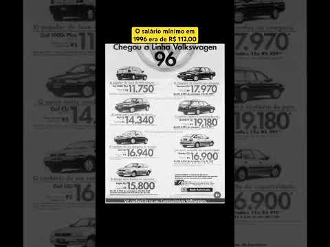 Quanto custavam os carros zero km nos anos 90? #youtubeshorts #music #carros #memes