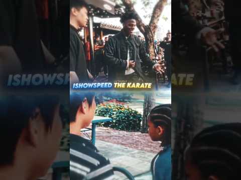 IShowSpeed met Cheng from Karate Kid movie and recreated scenes together in China 🔥 #ishowspeed