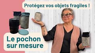 Coudre un pochon de protection à base ronde,  🧵 ma méthode “mathémagique”