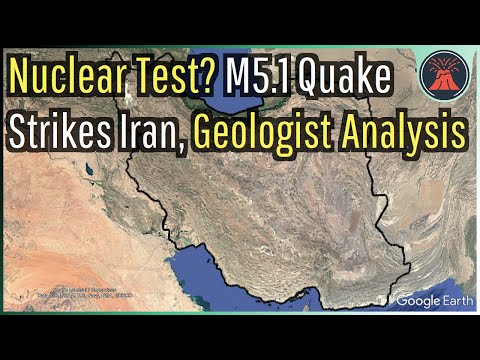 Iran Earthquake Update; Nuclear Test? Geologist Analysis