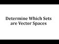 Understanding Vector Spaces