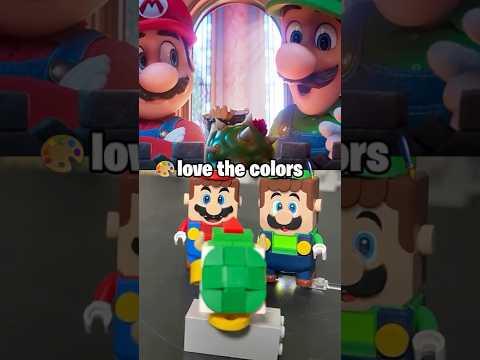 LEGO vs. trailer: super mario galaxy movie (love the colors)