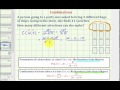 Combinations and Factorials Concepts