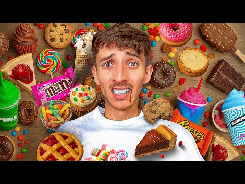 Eating Dessert EVERY Hour For 24 HOURS!