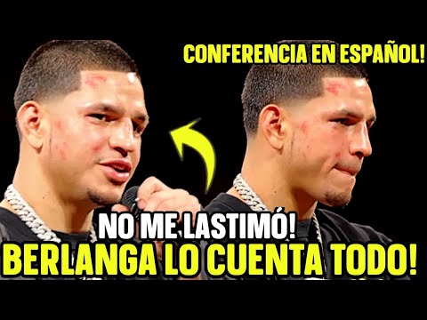 BERLANGA EXPLICA PORQUÉ CANELO NO PUDO NOQUEARLO Y COMO IMITÓ TECNICA DE ALÍ EN  CONFERENCIA POST PE