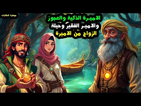 قصة الأمير والمرأة العجوز وفتاة الورد والقاضي الذكي من القصص الخيالية المشوقة والمسموعة قبل النوم