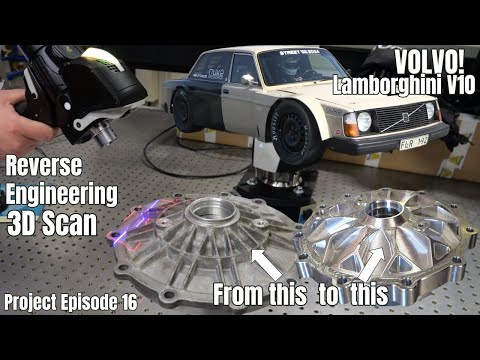 Reverse Engineering and Build Strong Parts for my Mid-Engine Volvo V10