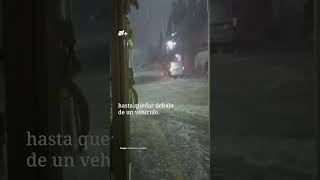 Lluvia se lleva moto por varias cuadras en Ciudad Cuauhtémoc, en Ecatepec
