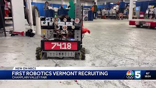 First Robotics Vermont recruiting elementary and middle schoolers at Champlain Valley Fair