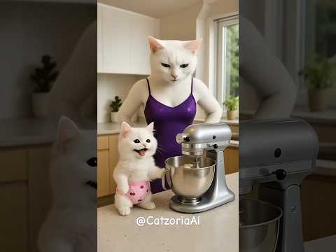 বিড়াল ছানাটি মেশিনের ভিতর চলে গেলো 😿🙀😾 #cat #catlovers #funnyaicat #shorts