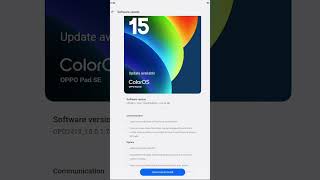 Oppo pad se  August Security patch update 🔥    #oppo #tablet #tech