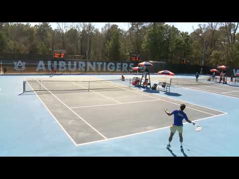 Auburn Men's Tennis Sweeps Tulsa and Completes Perfect Weekend