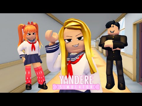 Jugando Yandere Simulator | Fingiendo que Erick es Senpai | Mamá vs Roblox #roblox