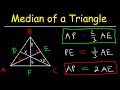 Exploring the Median of a Triangle