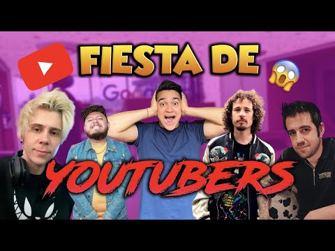 YOUTUBE me INVITÓ a UNA FIESTA llena de YOUTUBERS FAMOSOS😱