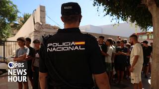 YouTube video thumbnail: A Look at Spain's Plan to Give Undocumented Migrants Legal Status