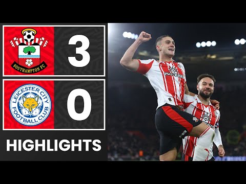 HIGHLIGHTS: Southampton 3-0 Leicester City | Championship thumbnail