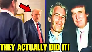 Trump Held SECRET WHITE HOUSE MEETING for Epstein COVER-UP!