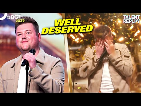 Vinnie McKee's Emotional Performance Earns Golden Buzzer | BGT 2025