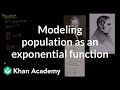 Population Growth and Differential Equations