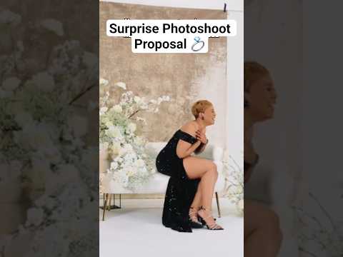 She Went For a Photoshoot But Got The Biggest Surprise of Her Life #engagement