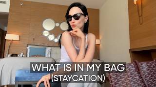 What Is In My Staycation Handbag: Elegant Essentials & Travel Must-Haves I Jamila Musayeva