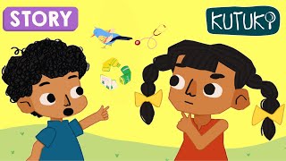Kutu & Ki BIG 3-in-1 Adventure! ♻️👩‍⚕️ Bird Party, Recycling Fun & Doctor Play | Kids Cartoon