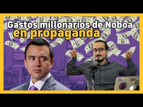 Hay dinero para propaganda, pero no para diálisis | Noboa gasta millones por mostrarse en el gym