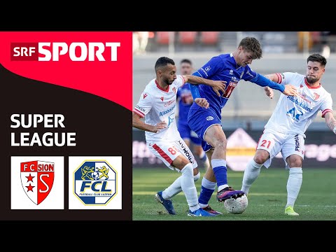 FC Sion - FC Luzern | Highlights - Super League 2024/25 - Runde 14 | SRF Sport