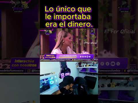 Lo único que le importaba era el dinero. ,en la casa de los famosos 2026 ¿Ustedes qué opinan?