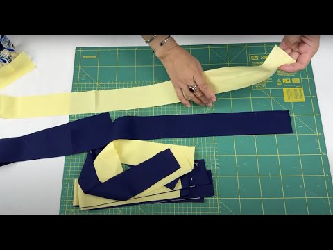 After watching this video, you will not throw away the leftover fabric / Sewing tips and tricks #2