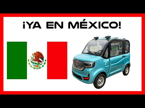 EL CARRO ELECTRICO V1 YA EN MEXICO