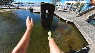 Parkour Water Challenge Until I Fall In