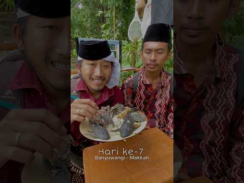 Hari ke-7 Banyuwangi-Makkah naik perahu galon, lancar semuanya. Video lengkap di beranda ya#shorts