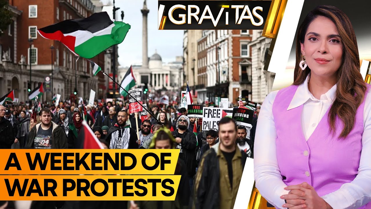 Gravitas | Israel-Hamas war: Pro-Palestinian protesters take over London