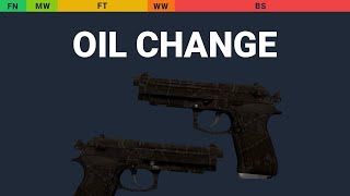 Dual Berettas Oil Change Wear Preview